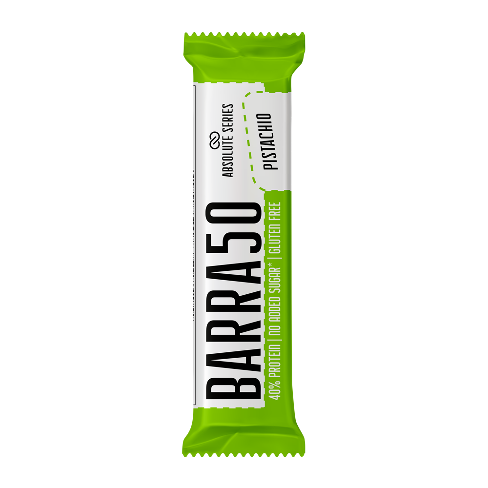 Barrette proteiche - BARRA50 - Gusto Pistachio-Pistacchio