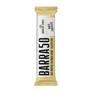 Barrette proteiche - BARRA50 - Gusto White Chocolate-Cioccolato Bianco